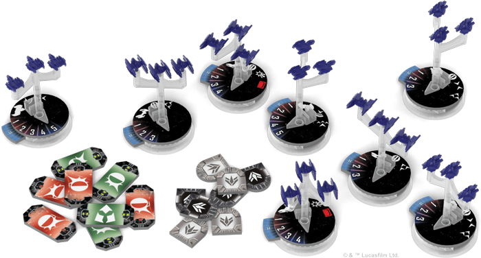 Star Wars Armada Separatist Fighter Squadrons Expansion Pack