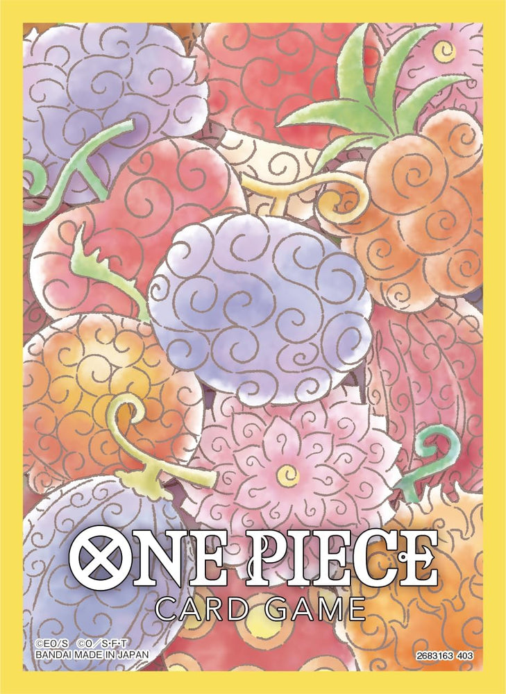 Bandai: 70ct Card Sleeves - Devil Fruit (Assortment 4)