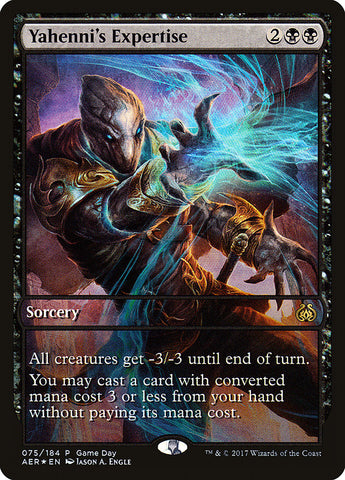 Yahenni's Expertise (Game Day) [Aether Revolt Promos]