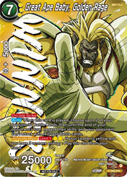 Great Ape Baby, Golden Rage (Zenkai Series Tournament Pack Vol.7) (Winner) (P-583) [Tournament Promotion Cards]