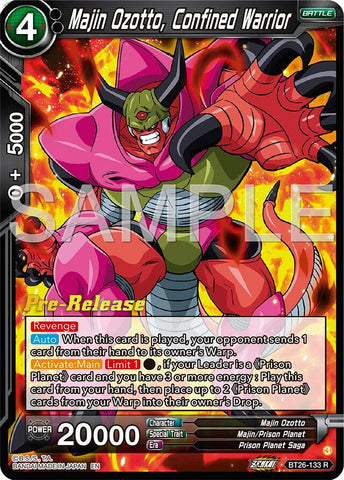 Majin Ozotto, Confined Warrior (BT26-133) [Ultimate Advent Prerelease Promos]