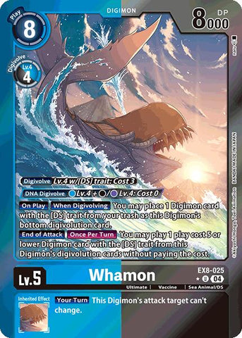 Whamon [EX8-025] (Limited Foil) [Chain of Liberation]