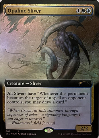 Opaline Sliver (Extended Art) [Secret Lair Drop Promos]