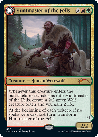 Huntmaster of the Fells // Ravager of the Fells [Secret Lair Drop Series]