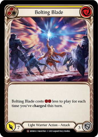 Bolting Blade [U-MON032-RF] (Monarch Unlimited)  Unlimited Rainbow Foil