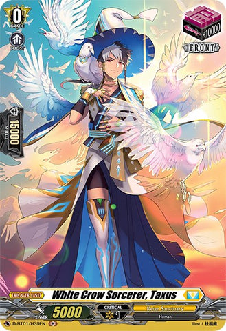 White Crow Sorcerer, Taxus (D-BT01/H39EN) [Genesis of the Five Greats]