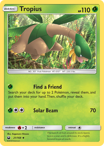 Tropius (21/168) [Sun & Moon: Celestial Storm]