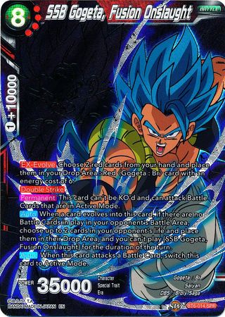 SSB Gogeta, Fusion Onslaught (SPR) (BT6-014_SPR) [Destroyer Kings]