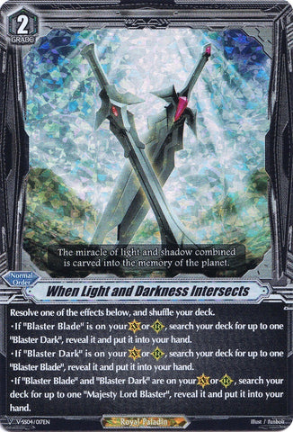 When Light and Darkness Intersects (Parallel Foil) (V-SS04/017EN) [Majesty Lord Blaster]