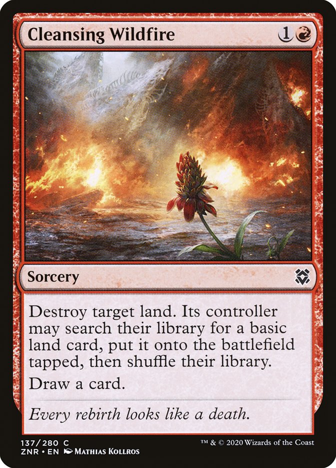 Cleansing Wildfire [Zendikar Rising]