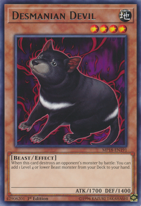 Desmanian Devil [MP18-EN191] Rare