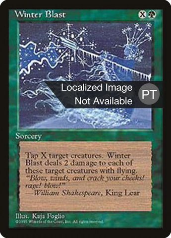 Winter Blast [Fourth Edition (Foreign Black Border)]