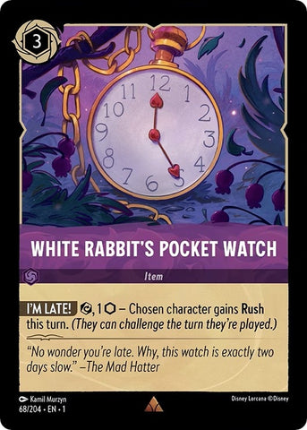 White Rabbits Pocket Watch (DMG) (EN)