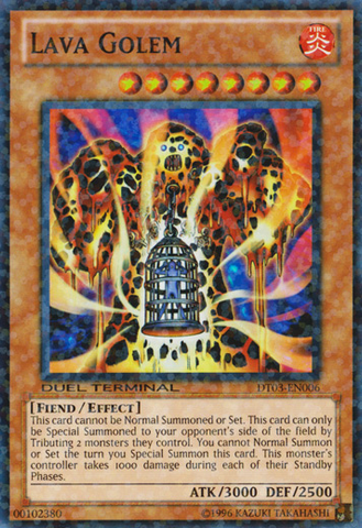 Lava Golem [DT03-EN006] Super Rare