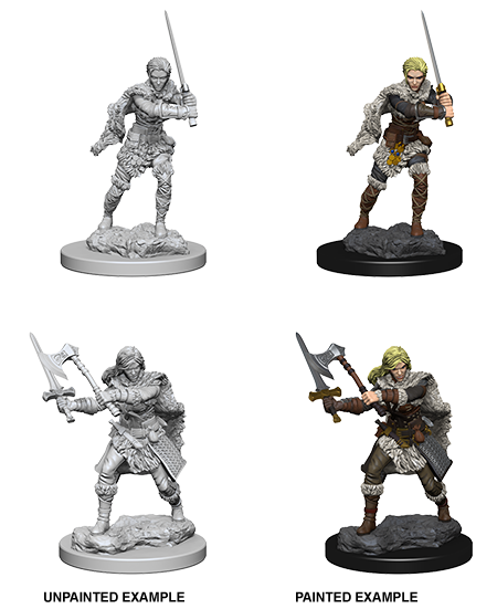 D&D Nolzur's Marvelous Miniatures: Human Barbarian