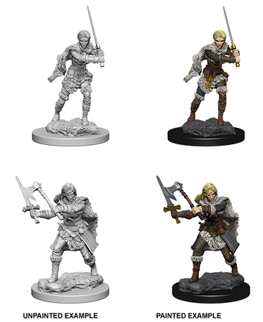 D&D Nolzur's Marvelous Miniatures: Human Barbarian