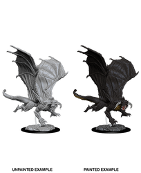 D&D Nolzur's Marvelous Miniatures: Young Black Dragon