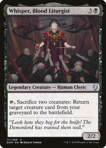 Whisper, Blood Liturgist (NM) (EN)