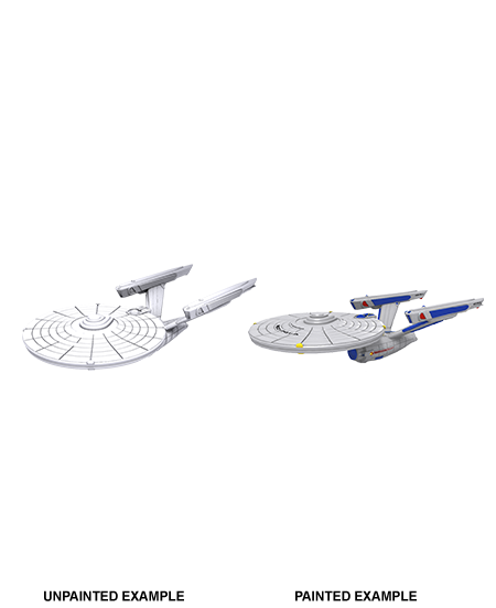 Star Trek: Deep Cuts Unpainted Miniatures - Constitution Class (refit)