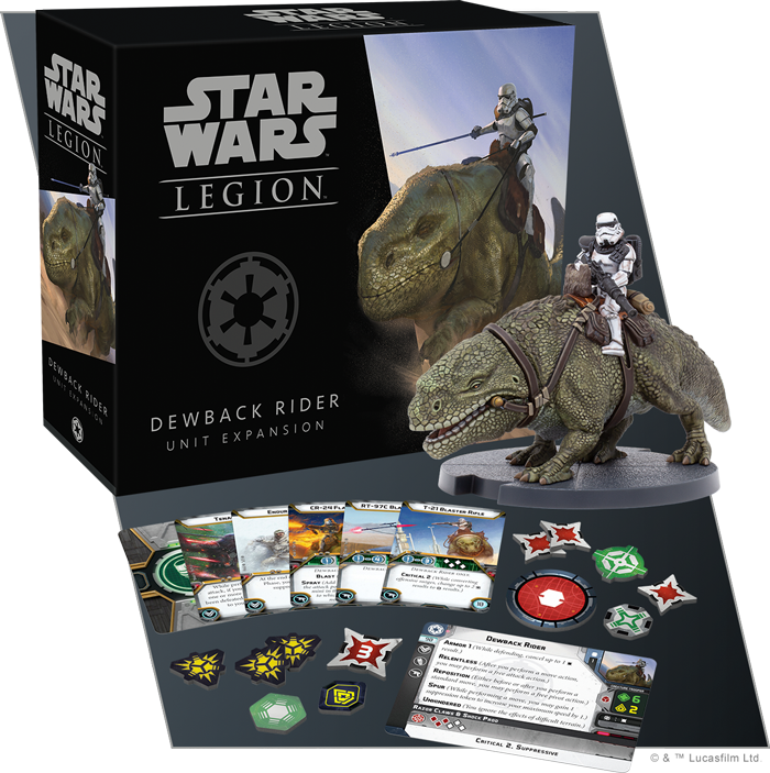 Star Wars: Legion – Dewback Rider