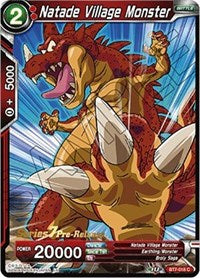 Natade Village Monster (BT7-018_PR) [Assault of the Saiyans Prerelease Promos]