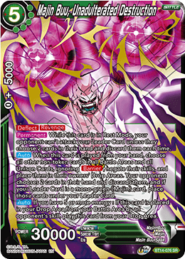 Majin Buu, Unadulterated Destruction (BT14-076) [Cross Spirits]