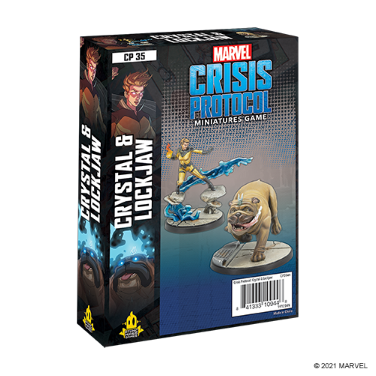 Marvel Crisis Protocol: Crystal & Lockjaw