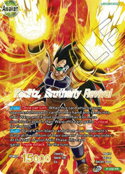 Raditz // Raditz, Brotherly Revival (Gold Stamped) (P-338) [Saiyan Showdown Prerelease Promos]