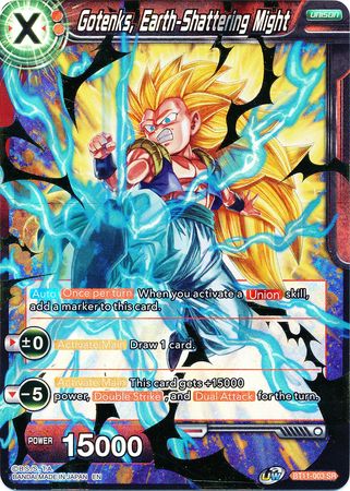 Gotenks, Earth-Shattering Might (BT11-003) [Vermilion Bloodline]